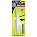 Zebra Pen 76051 Stainless Steel Highlighter, Refillable, Chisel Tip, Yellow, ZEB76051, ZEB 76051