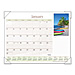 At-A-Glance Beaches Rec. Monthly Desk Pad Calendar