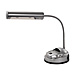 Ledu L9092 Organizer Desk Lamp, Flexible Gooseneck, 15''H, Silver, LEDL9092, LED L9092