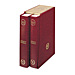 Merriam Webster Hardback 818-7 Dictionary/Thesaurus Set, 10-1/4'' x 7-1/2'', Burgundy, MER8187, MER 818-7