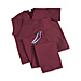 Medline Industries, INC. 900JWNLCM Scrub Pants, Reversible, Large, Wine, MII900JWNLCM, MII 900JWNLCM