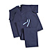 Medline Industries, INC. 910JNTLCM V-Neck Scrub Shirt, Reversible, Heavyweight, Lg, Dark Blue, MII910JNTLCM, MII 910JNTLCM