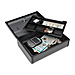 MMF 2217012G2 Security Case, w/ 2 Keys, 11-1/8'' x 8-1/2'' x 4-1/4'', Charcoal Gray, MMF2217012G2, MMF 2217012G2