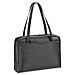 US Luggage CLA801-4 Ladies Laptop Tote, Holds 16'', 16-1/2'' x 4-3/4'' x 13'', Black, USLCLA8014, USL CLA801-4