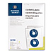 Business Source 26150 Label, CD/DVD, Inkjet, Glossy, 20/PK, White, BSN26150, BSN 26150
