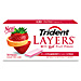 Cadbury 60001 Trident Layers Gum, 12/BX Wild Strawberry/Tangy Citrus, WE/RD, CDB60001, CDB 60001