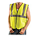 R3 Safety ECOGY23X Safety Vest, 2x-3x, Silver Reflective Tape, Yellow, RTSECOGY23X, RTS ECOGY23X