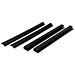 HON BTMSP Strips Wire Management, F/Huddle Multipurpose Tables, Black, HONBTMSP, HON BTMSP