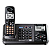 Panasonic KXTG9381T Cordless Phone, 2-Line Dect 6.0, Exp/Dig, Answ Sys, Black, PANKXTG9381T, PAN KXTG9381T