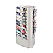Buddy 0821-32 Brochure Display Roto Rack, 33-66 Pockets, 17'' x 15'' x 30-3/8'', PM, BDY082132, BDY 0821-32