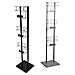 Buddy 6327-3 Magazine Displayer, 3 Pockets, 12'' x 12'' x 48'', Silver, BDY63273, BDY 6327-3