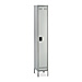 Safco 5522GR Single Tier Locker, One-Wide w/Legs, 12'' x 18'' x 78'', Gray, SAF5522GR, SAF 5522GR