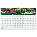 House of Doolittle 307 Wall Calendar, ''Gardens of the World'', 3 Mth Horz., 21'' x 12-3/8'', HOD307, HOD 307