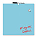 The Board Dudes 13479VA4 Cubicle Board, Magnetic, Dry-erase, 14'' x 14'', Blue, BDU13479VA4, BDU 13479VA4