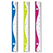 Officemate 30216 Easy Grip Ruler, Peggable, Fits 3-Ring Binder, Assorted, OIC30216, OIC 30216