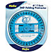 Helix 12081 Folding Protractor, 360 Degrees, 6'', Clear, HLX12081, HLX 12081