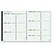 Day timer 16035 Wireboud Refill, 2PPW, Notebook Size, 8-1/2'' x 11'', Black Cvr, DTM16035, DTM 16035
