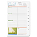 Franklin Covey 35927 Weekly Refill Pages, 2PPW, Classic Size, 8-1/2'' x 5-1/2'', FDP35927, FDP 35927