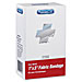 Acme 90240 Refill Bandages, Fabric, 1'' x 3'', 50/BX, Red, ACM90240, ACM 90240