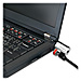Kensington 64637 Laptop Lock, Keyed, Clicksafe, Black, KMW64637, KMW 64637