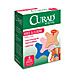 Medline Industries, INC. CUR0655 Bandages, Athletic Strips, Elbow/Knee, 1'' x 3'', Multi, MIICUR0655, MII CUR0655