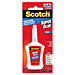 3M AD124 Super Glue Liquid, Precision Applicator, .14oz., Clear, MMMAD124, MMM AD124