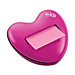 3M HD-330 Pop-Up-Note Dispenser, Heart, 6/PK, Pink, MMMHD330, MMM HD-330