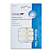 Tombow 52138 Fastner Tabs, Adhesive, Ultra Thin, 24/PK, White, TOM52138, TOM 52138