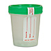 Unimed Midwest SSSC019067 Specimen Collection Container, 4oz., Sterile, CL/GN, UMISSSC019067, UMI SSSC019067