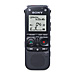 Sony ICD-AX412 Digital Flash Voice Recorder, 2GB, 1-5/8'' x 7/8'' x 4-5/8'', Black, SONICDAX412, SON ICD-AX412