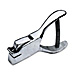 Carl 61001 Slot/Badge Punch, f/ID System, Black/Silver, CUI61001, CUI 61001
