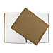 Rebinder RWRT-L8X10EA Recycled Journal, 8'' x 10'', 18PT, 32 Sheets, Blank, Kraft, REBRWRTL8X10EA, REB RWRT-L8X10EA