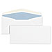 Quality Park 11212 Envelope/Windowless, 24Lb, No 10, 4-1/8'' x 9-1/2'', 500/BX, White, QUA11212, QUA 11212