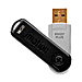 Imation 27199 Flash Drive, Pivot Plus, 16GB, Black/Silver, IMN27199, IMN 27199
