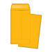Business Source 04445 Coin Envelopes, 6 Coin, 28lb., 500/BX, Brown/Kraft, BSN04445, BSN 04445