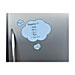 Avery 24312 Dryerase Decal, Peel/Stick, 10'' x 10'', Clouds, 3/PK, Blue, AVE24312, AVE 24312