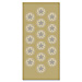 Geographics 45930 Seals, Self Adhesive, 45/PK, Silver/Gold, GEO45930, GEO 45930
