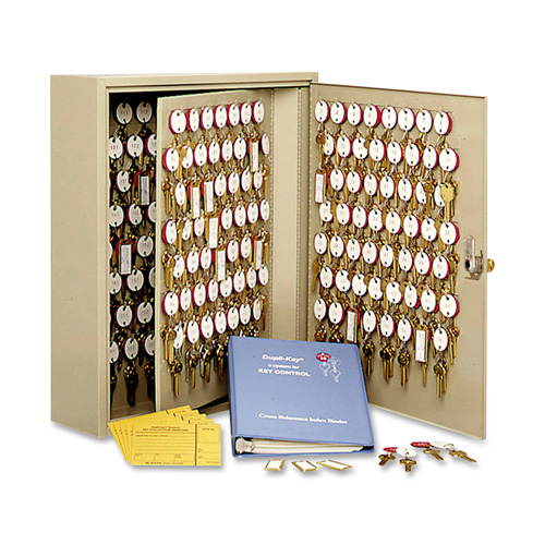 MMF Industries Dupli-Key Two-Key Cabinets, SAND