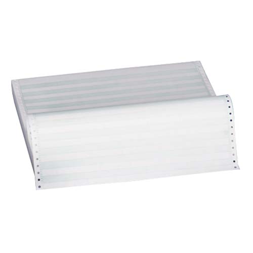 Sparco One Part Green Bar Computer Paper, GREEN BAR