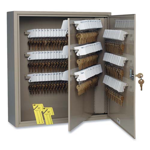 MMF Industries Uni-Key Single Tag Key Cabinets, SAND