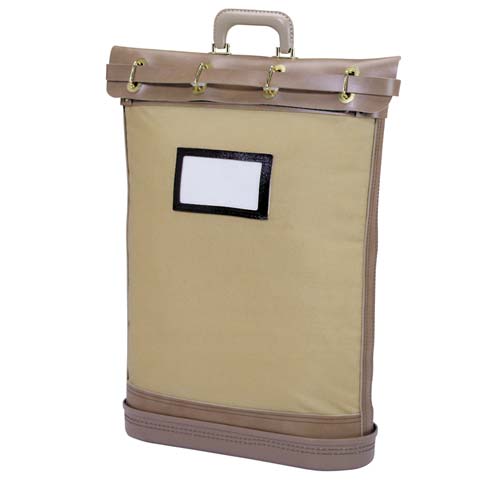 MMF Industries Canvas Security Bags, BROWN
