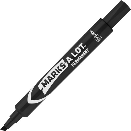 Avery Marks-A-Lot Large Chisel Tip Perm. Markers, PURPLE