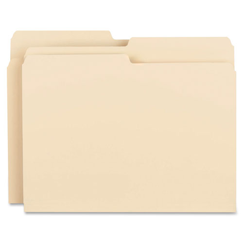 Smead 1/2 Cut Manila File Folders, MANILA