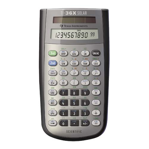 Texas Inst. TI36X Solar Scientific Calculator