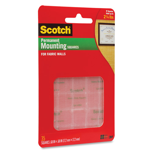 3M Scotch Fabric Cubicle Grips, CINDER