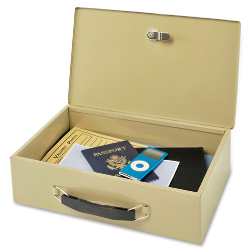 MMF Industries Fire-Retardant Security Chest, SAND
