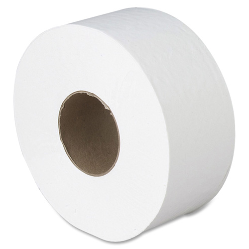 Bathroom Tissue, Jumbo Jr., 2-Ply, 9" D, 1000' ,8/CT, White