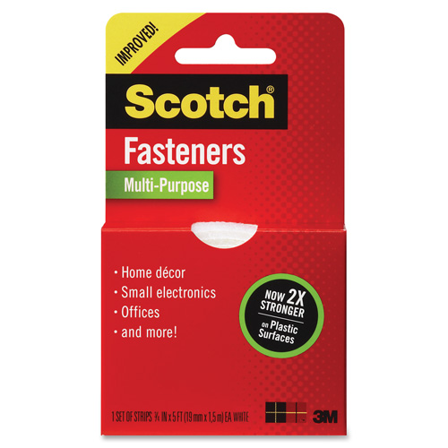3M Reclosable Light Duty Tape Roll Fasteners