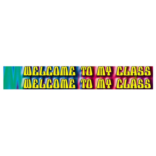 Dixon Welcome To My Class Triangular Pencils, ASSORTED