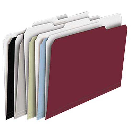 Ampad Designer Colors Style Folders, ASSORTED